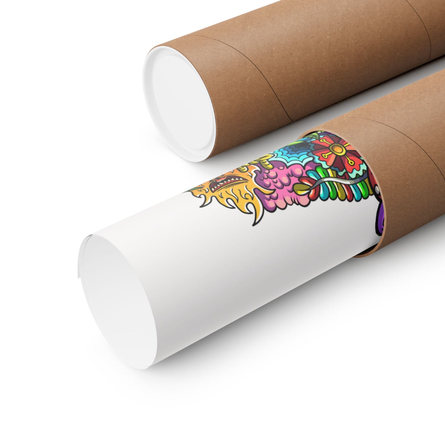 Doodle Girl Poster