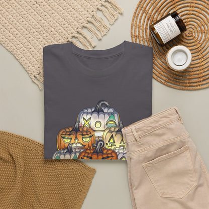 Halloween Pumpkin Unisex Heavy Cotton Tee