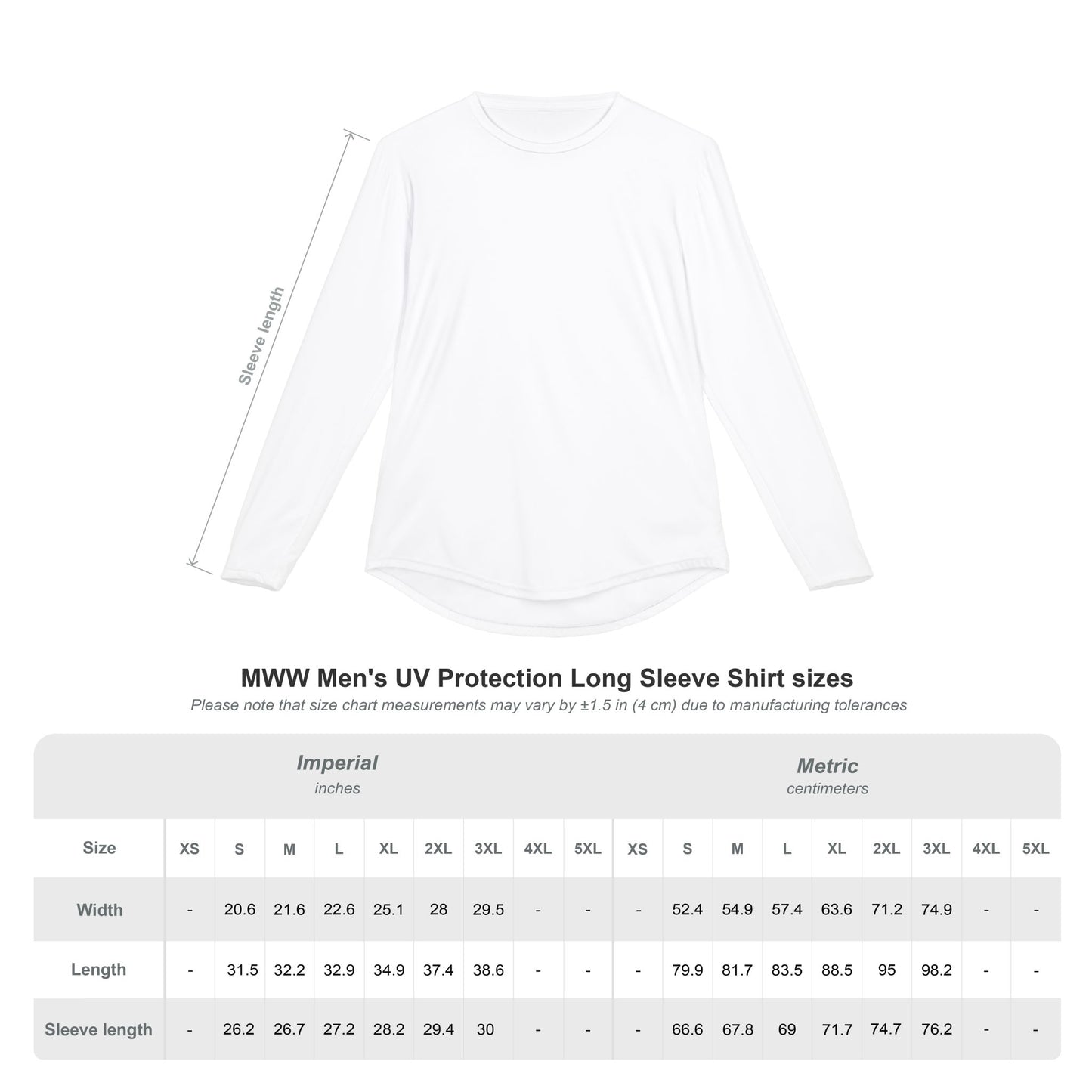 Men's UV Protection Long Sleeve Shirt-USA