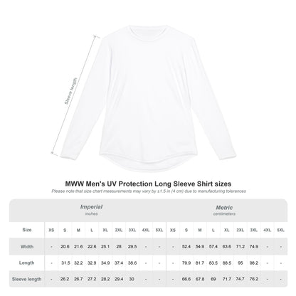 Men's UV Protection Long Sleeve Shirt-USA