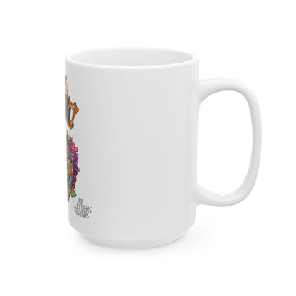 Ceramic Mug, (15oz)