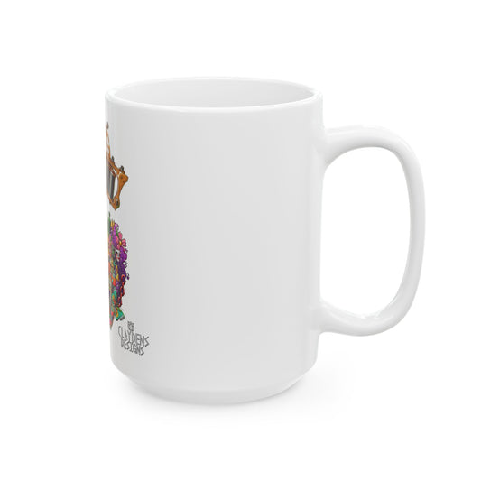 Ceramic Mug, (15oz)