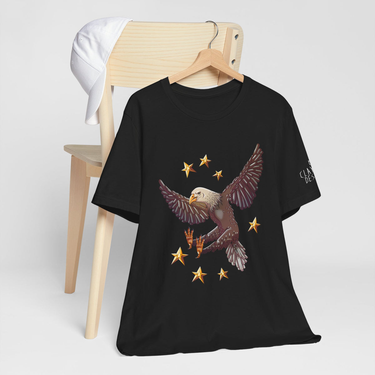 Unisex Jersey Short Sleeve Tee- Eagle