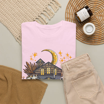 Adult Halloween Pumpkin Unisex Heavy Cotton Tee