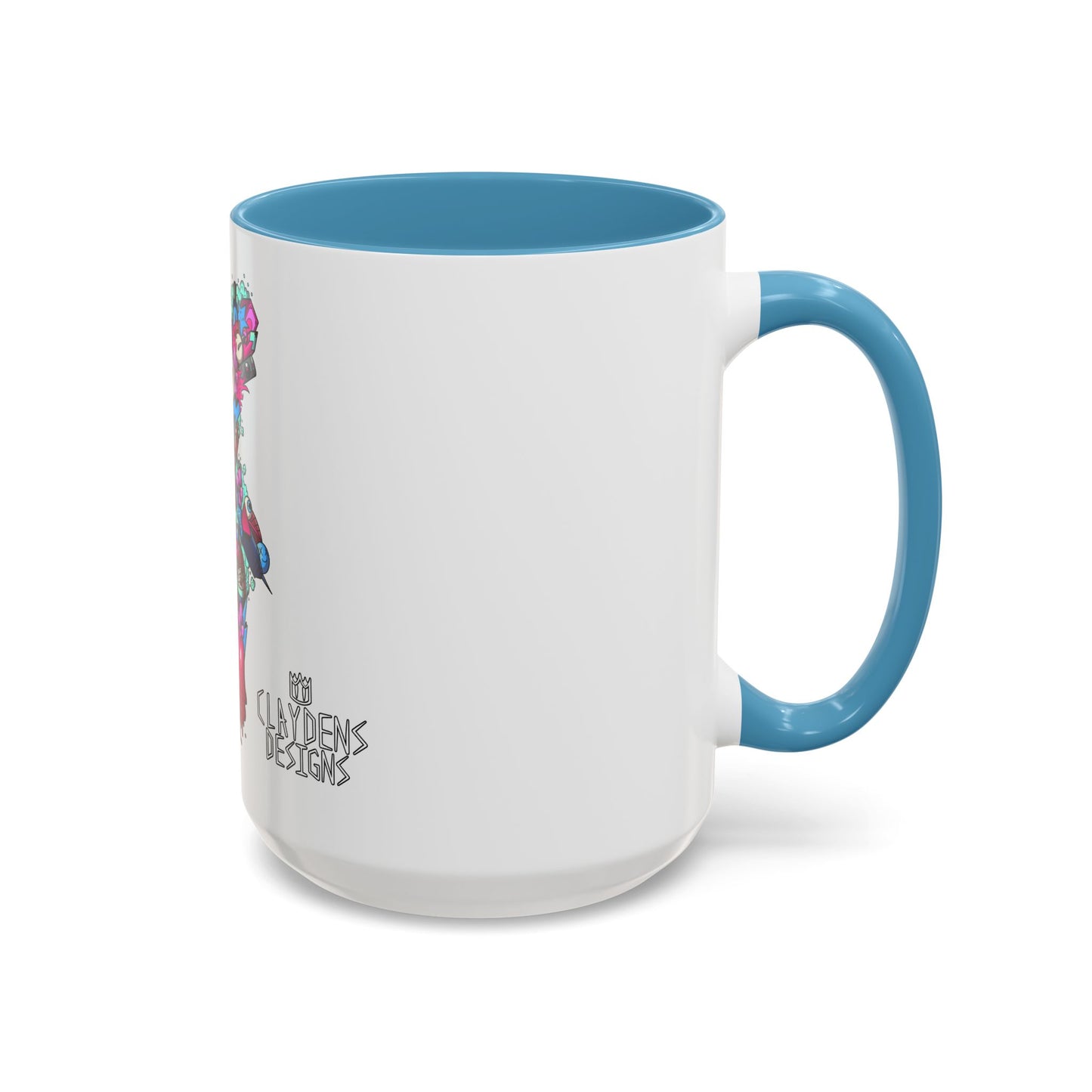 Accent Coffee Mug-Doodle Teddy