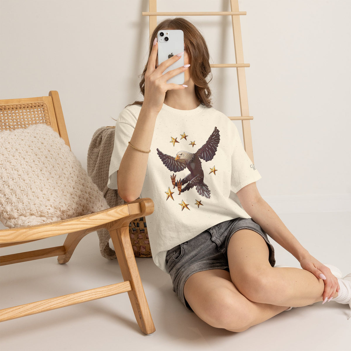 Adult Eagle Unisex Heavy Cotton Tee
