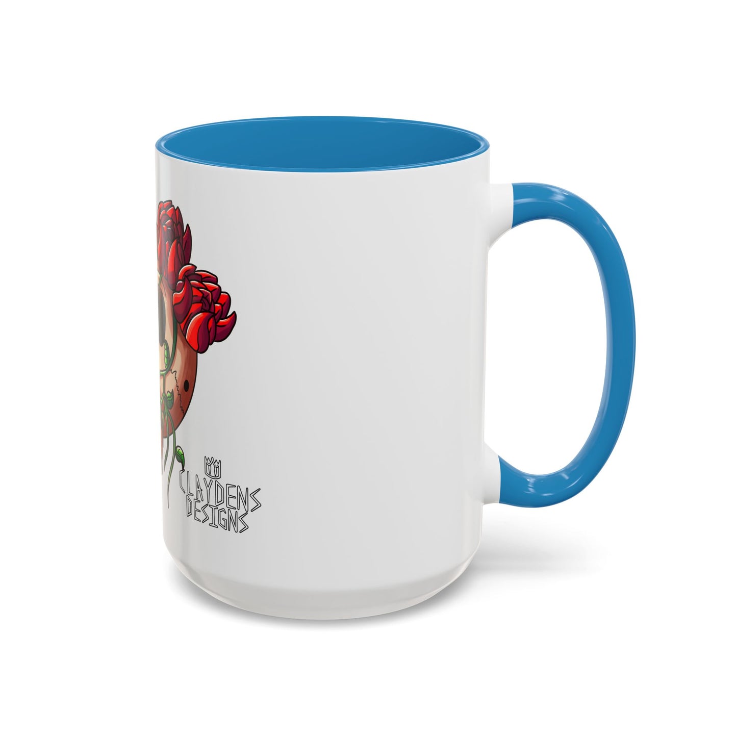 Accent Coffee Mug-Skull design