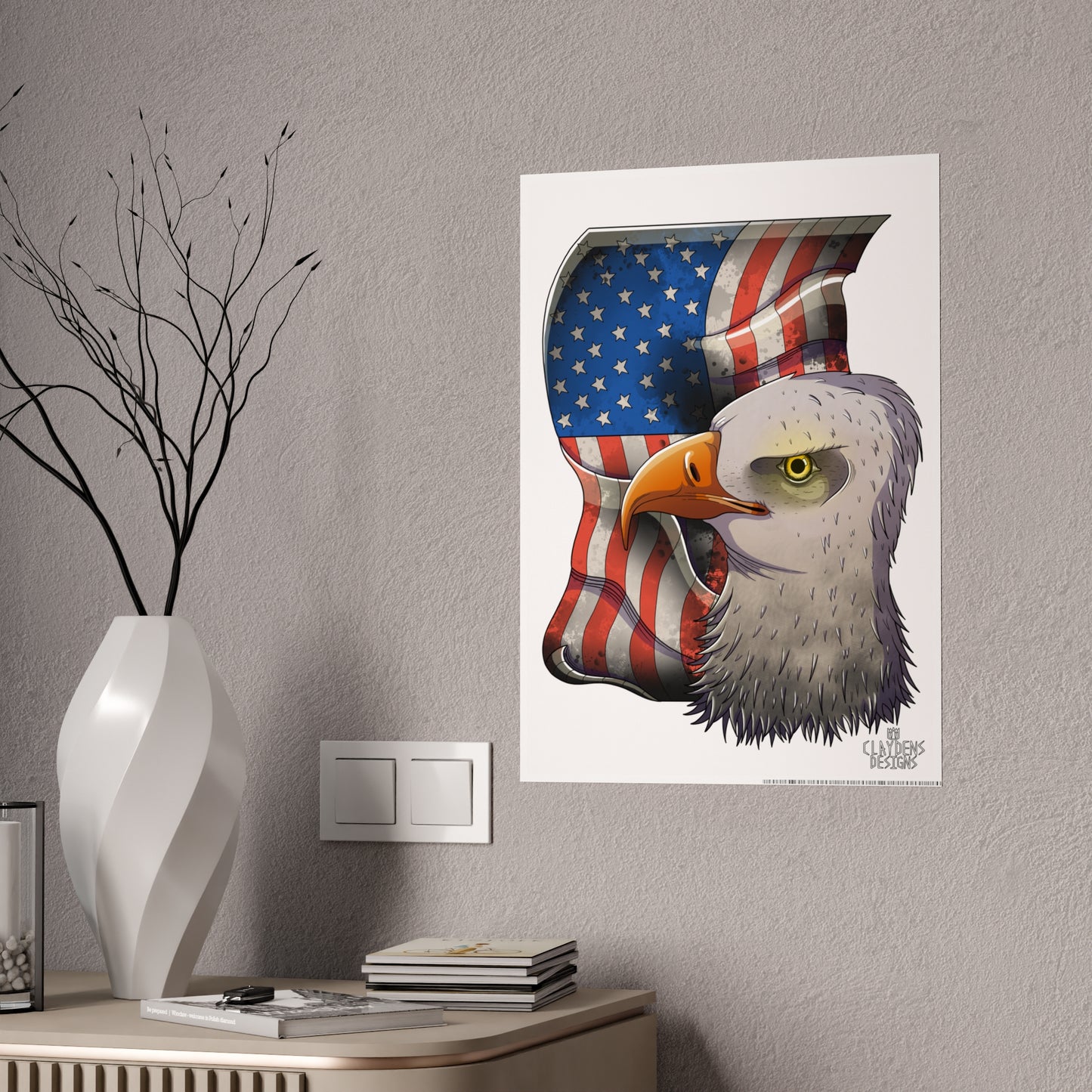 American Eagle Gloss Poster