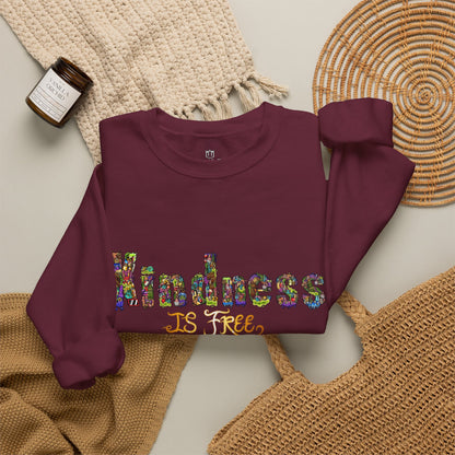 Kindness Is Free Unisex Heavy Blend™ Crewneck Sweatshirt