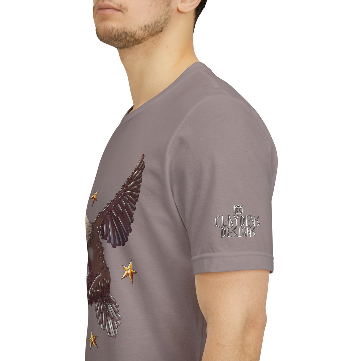 Unisex Jersey Short Sleeve Tee- Eagle