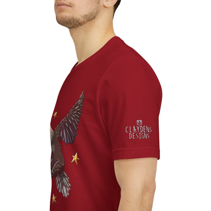 Unisex Jersey Short Sleeve Tee- Eagle