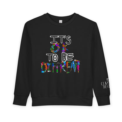 Toddler Sweatshirt-It's OK to be Different