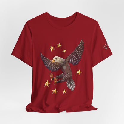 Unisex Jersey Short Sleeve Tee- Eagle
