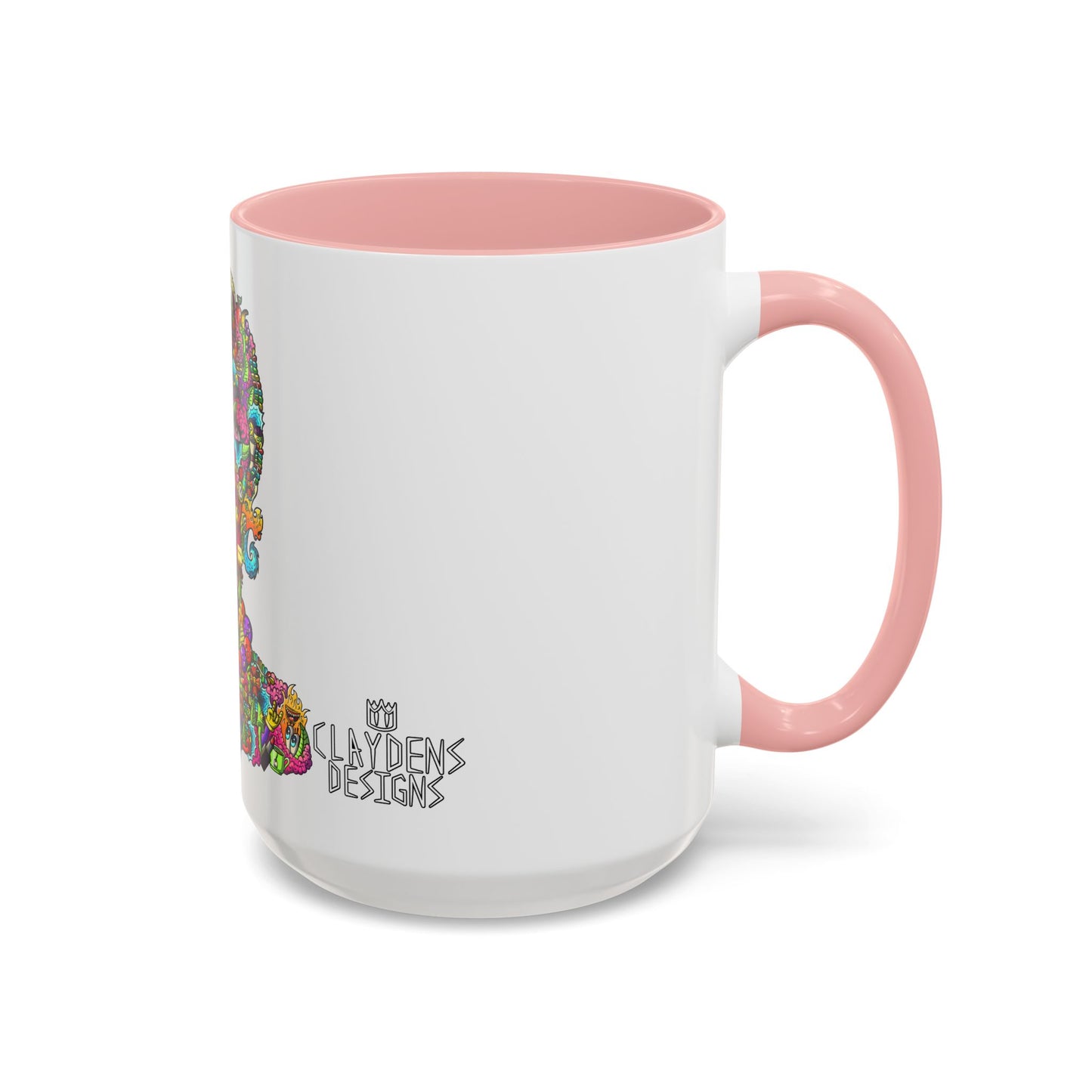 Accent Coffee Mug-Doodle Girl