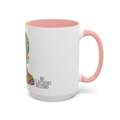 Accent Coffee Mug-Doodle Girl
