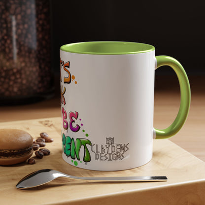 Accent Coffee Mug-Doodle It's OK