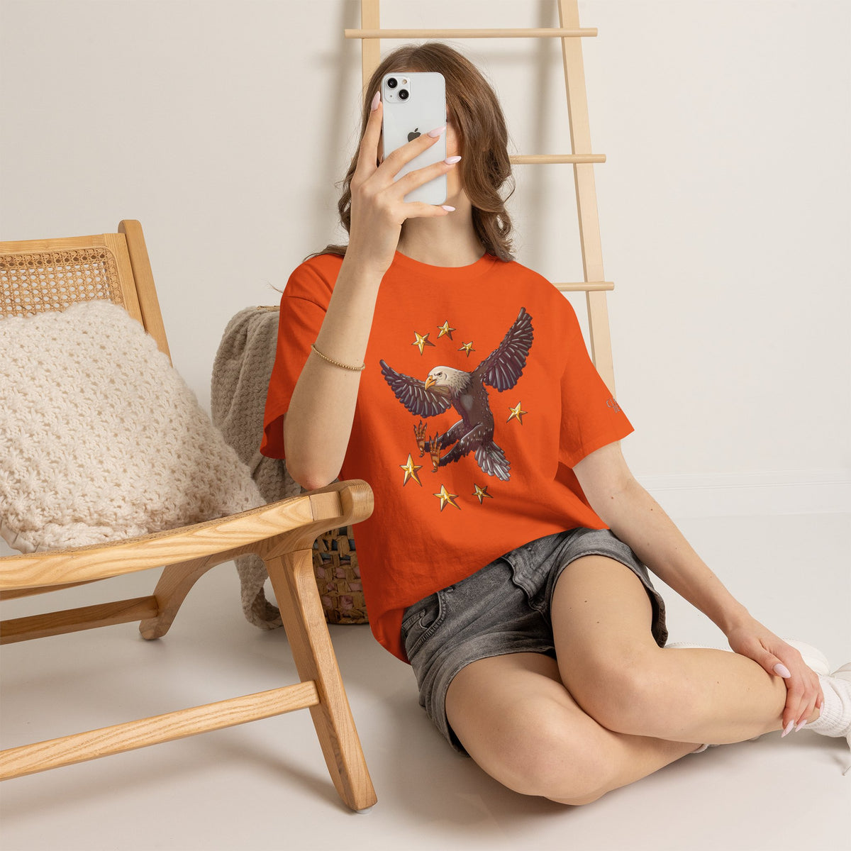 Adult Eagle Unisex Heavy Cotton Tee