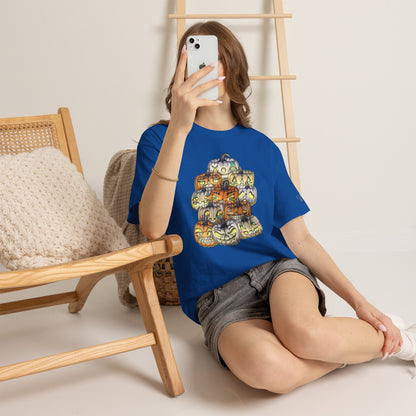 Halloween Pumpkin Unisex Heavy Cotton Tee