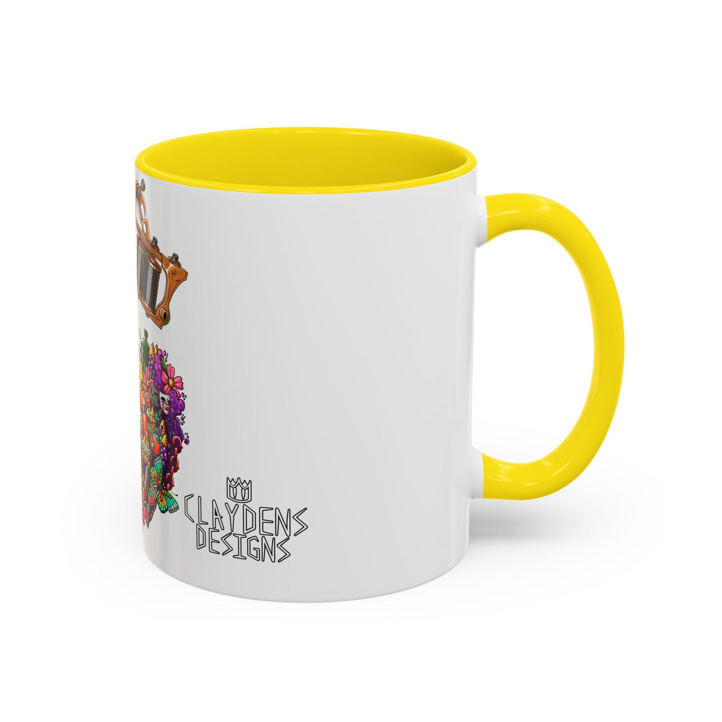 Accent Coffee Mug-Doodle Tattoo