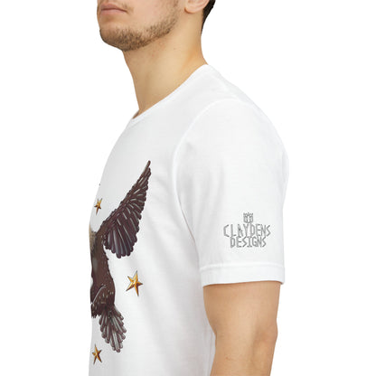 Unisex Jersey Short Sleeve Tee- Eagle