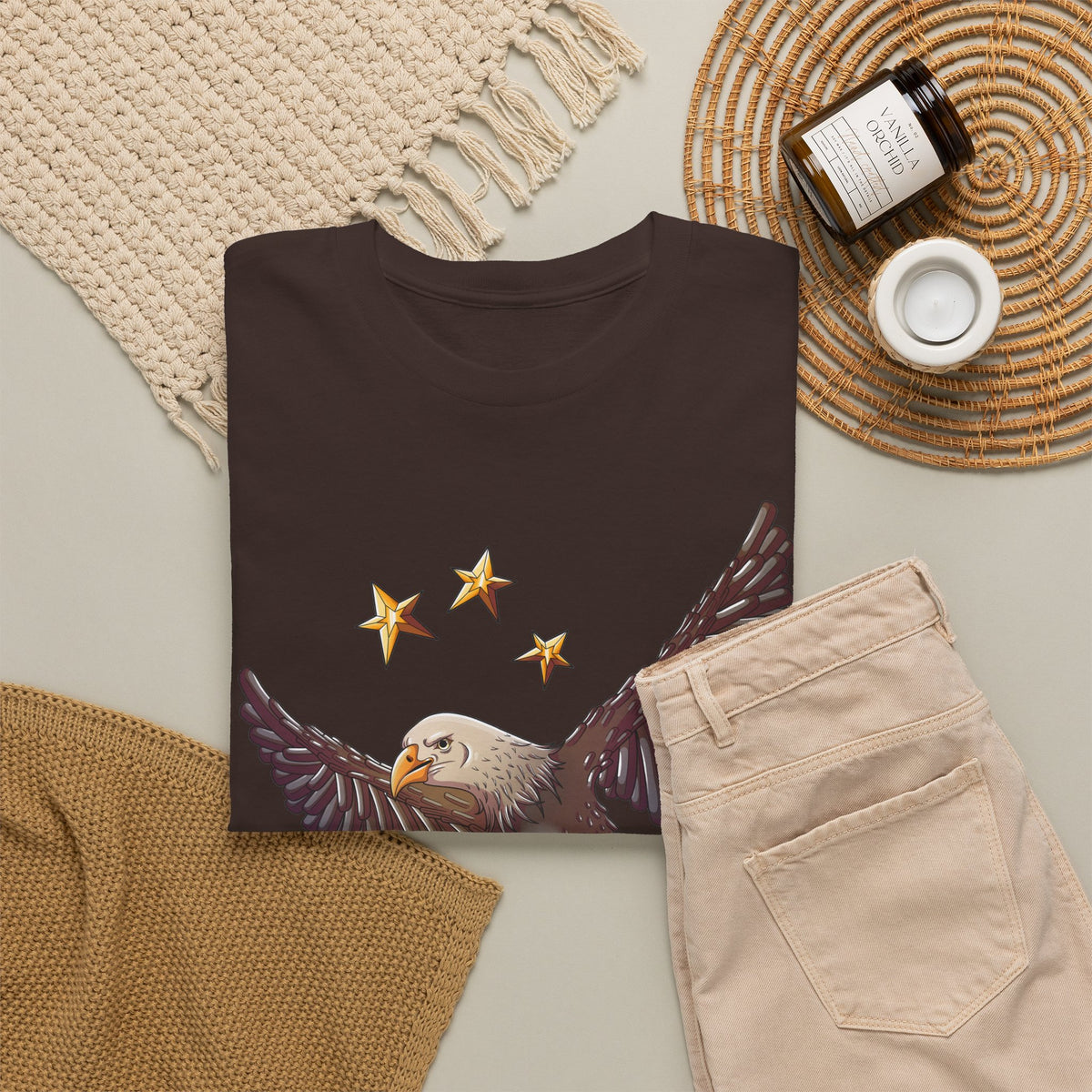 Adult Eagle Unisex Heavy Cotton Tee