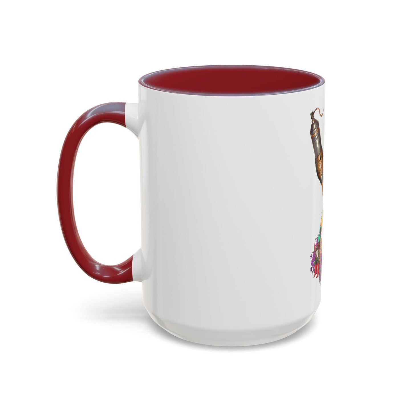 Accent Coffee Mug-Doodle Tattoo