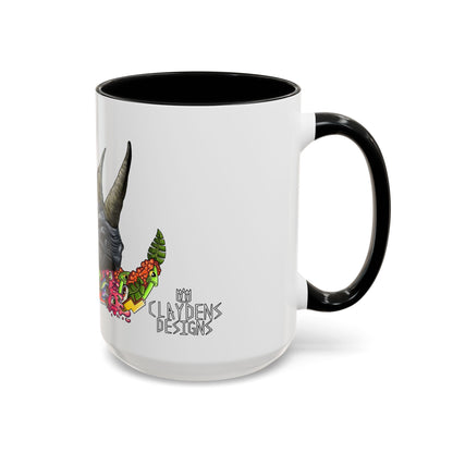 Accent Coffee Mug-Doodle Rhino