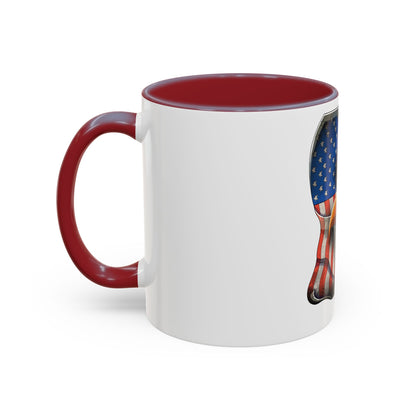 Accent Coffee Mug-American Flag
