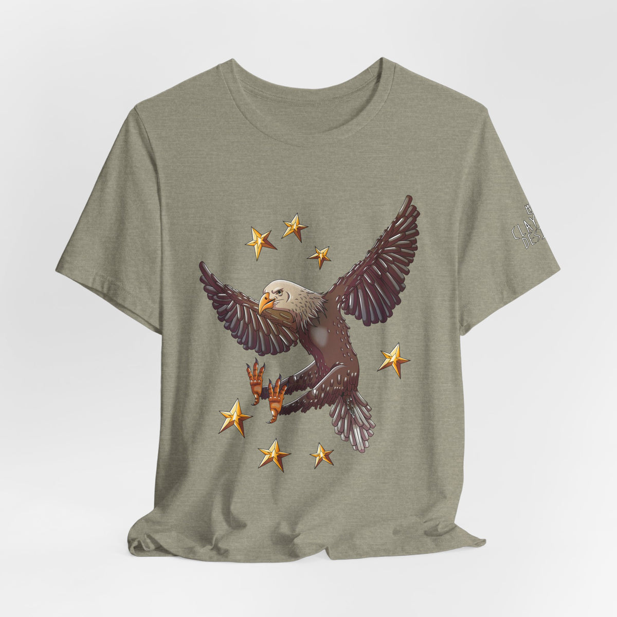 Unisex Jersey Short Sleeve Tee- Eagle