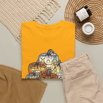 Halloween Pumpkin Unisex Heavy Cotton Tee