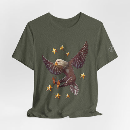 Unisex Jersey Short Sleeve Tee- Eagle