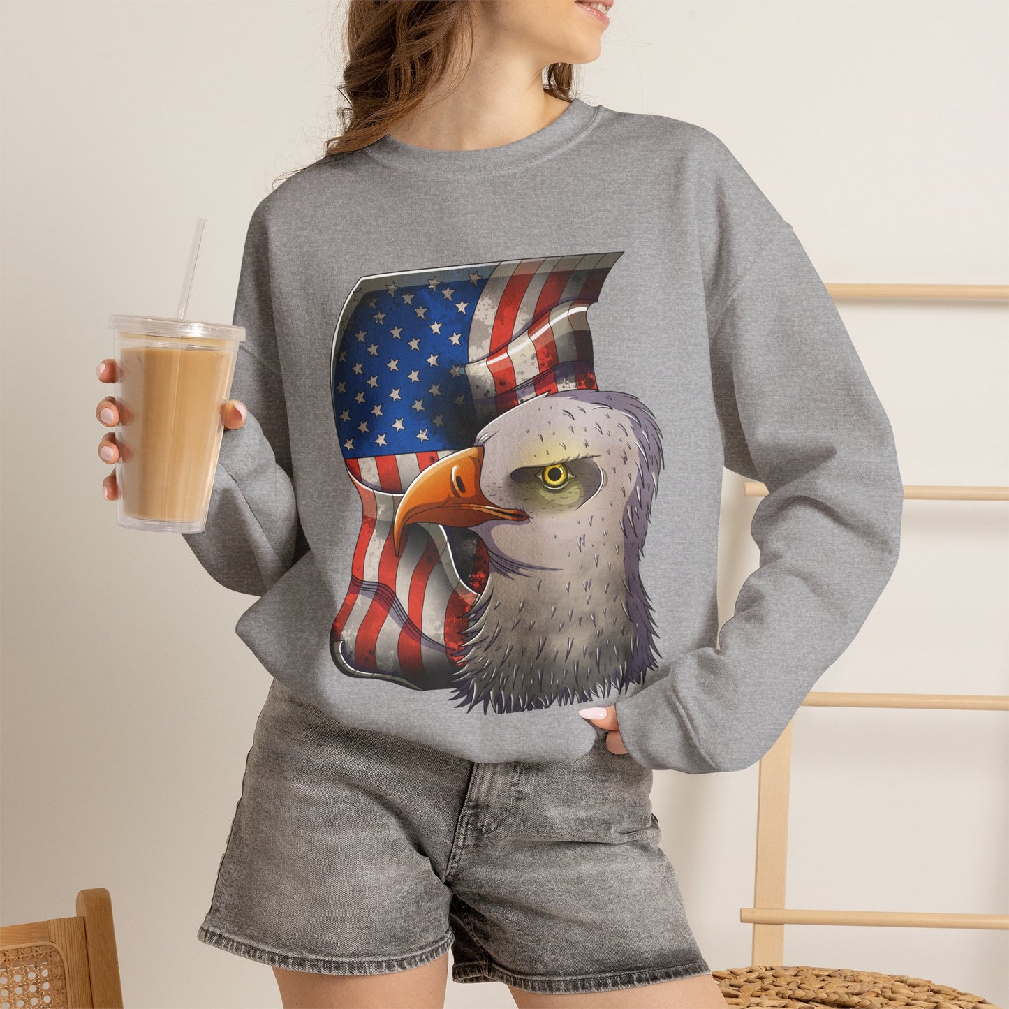 Unisex Heavy Blend™ Crewneck Sweatshirt-American Eagle