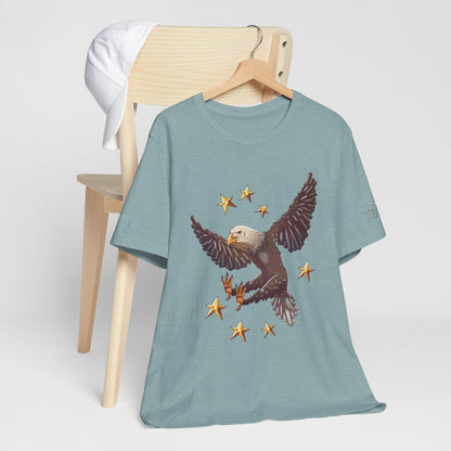 Unisex Jersey Short Sleeve Tee- Eagle