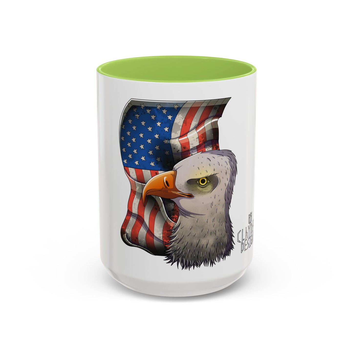 Accent Coffee Mug-American Flag
