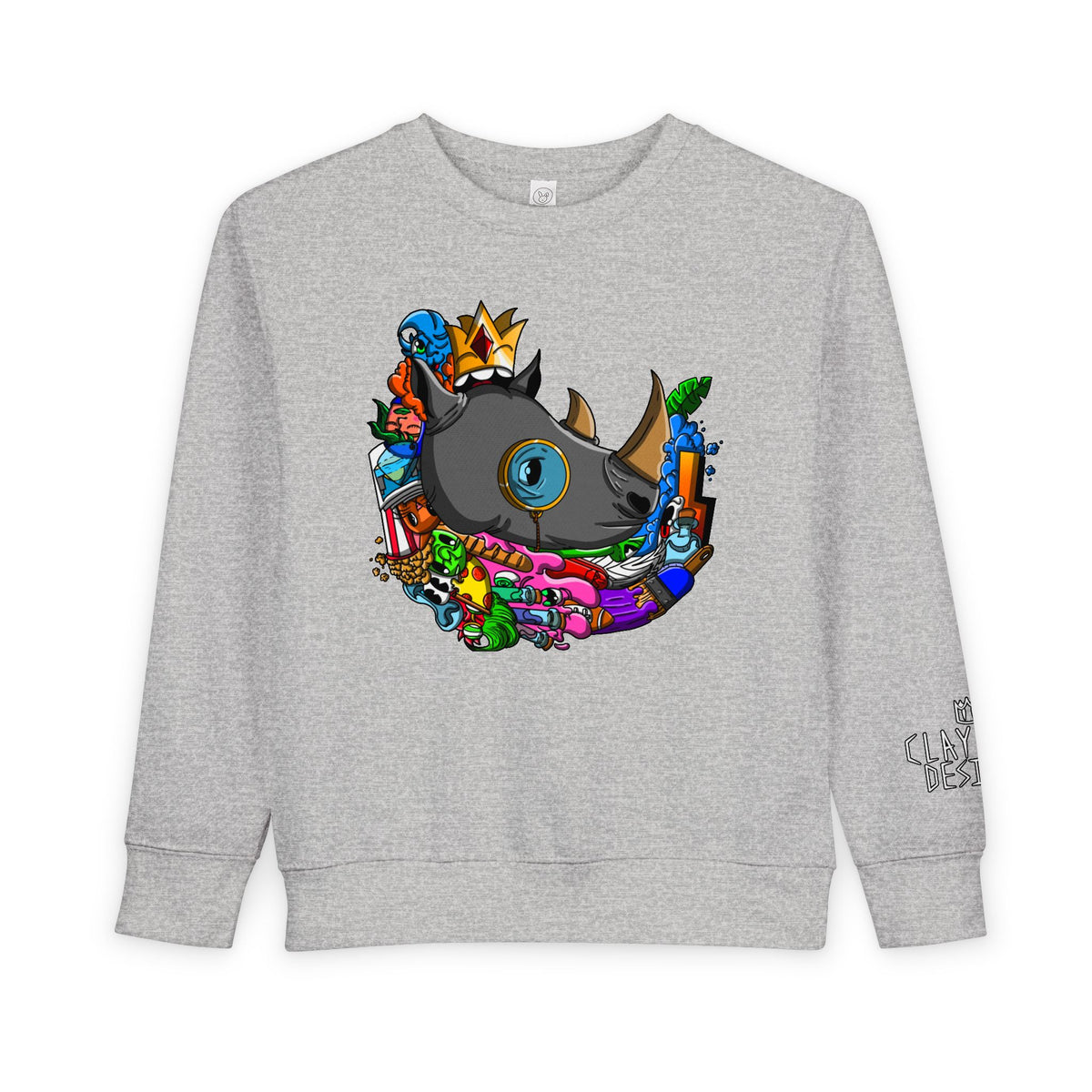 Toddler Sweatshirt-Rhino