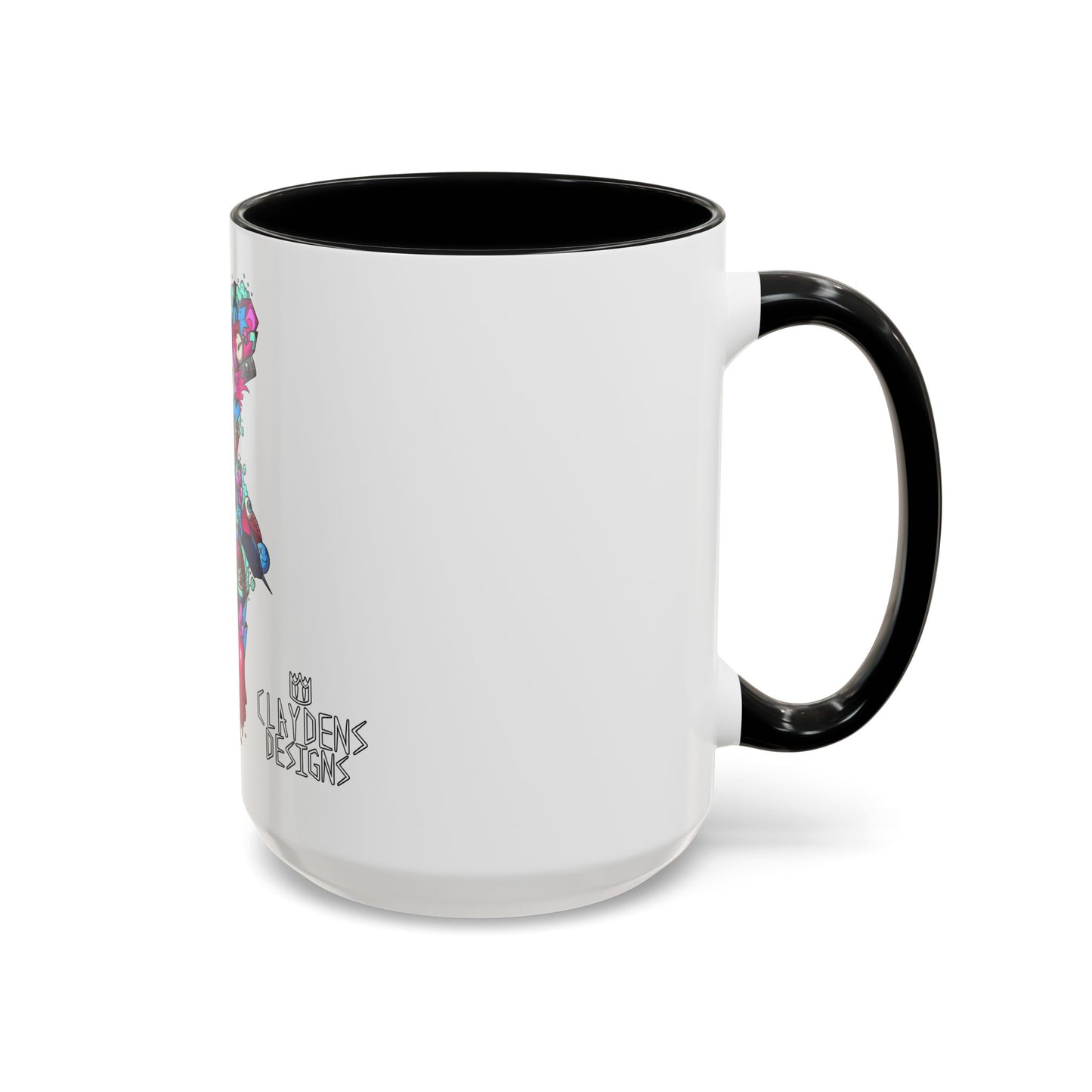 Accent Coffee Mug-Doodle Teddy