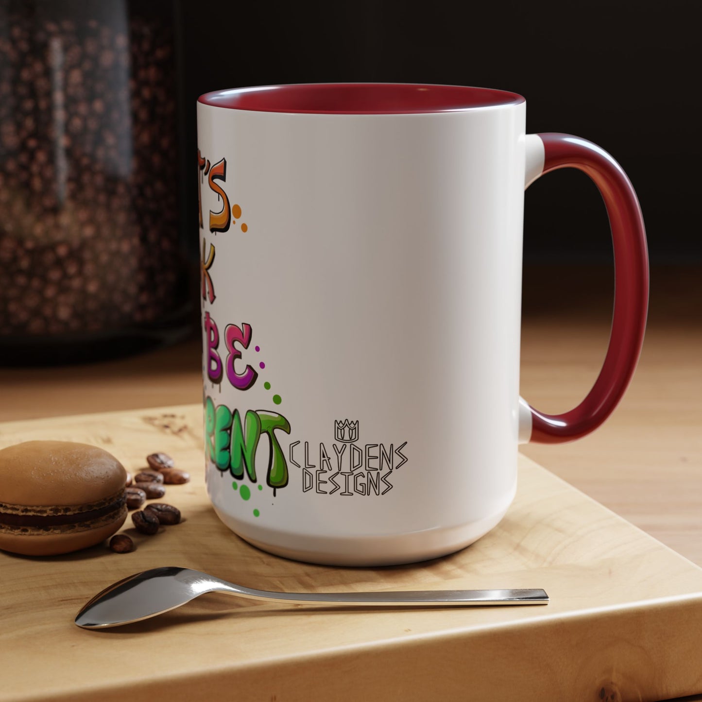 Accent Coffee Mug-Doodle It's OK