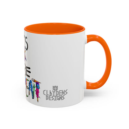 Accent Coffee Mug-Doodle It's OK to be Different