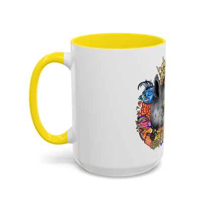 Accent Coffee Mug-Doodle Rhino