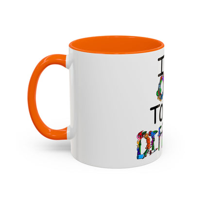 Accent Coffee Mug-Doodle It's OK to be Different