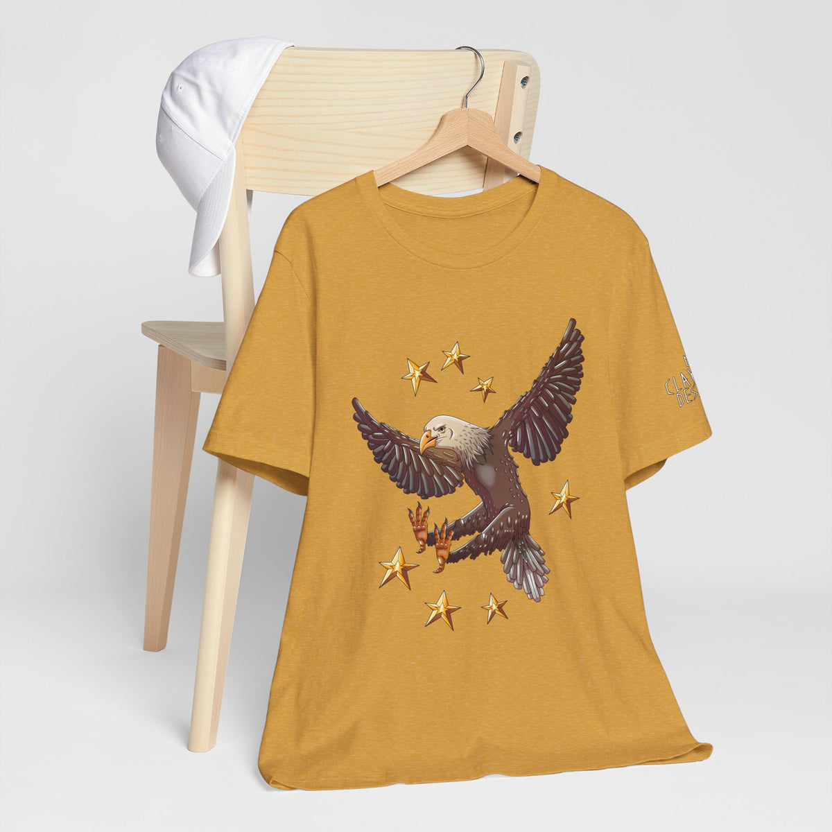 Unisex Jersey Short Sleeve Tee- Eagle