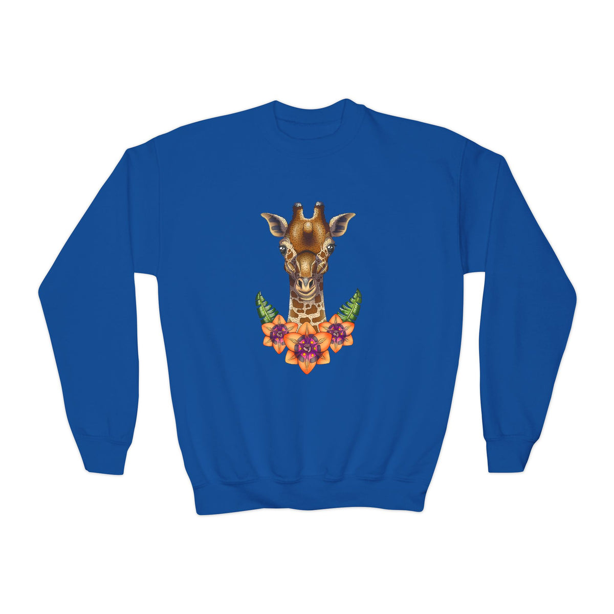 Giraffe Youth Crewneck Sweatshirt
