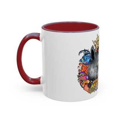 Accent Coffee Mug-Doodle Rhino