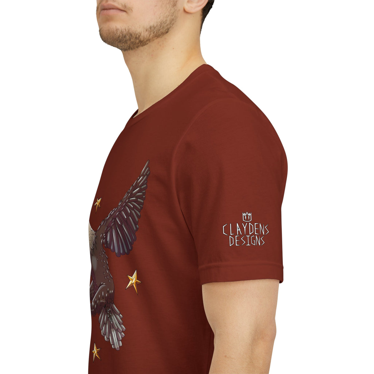 Unisex Jersey Short Sleeve Tee- Eagle