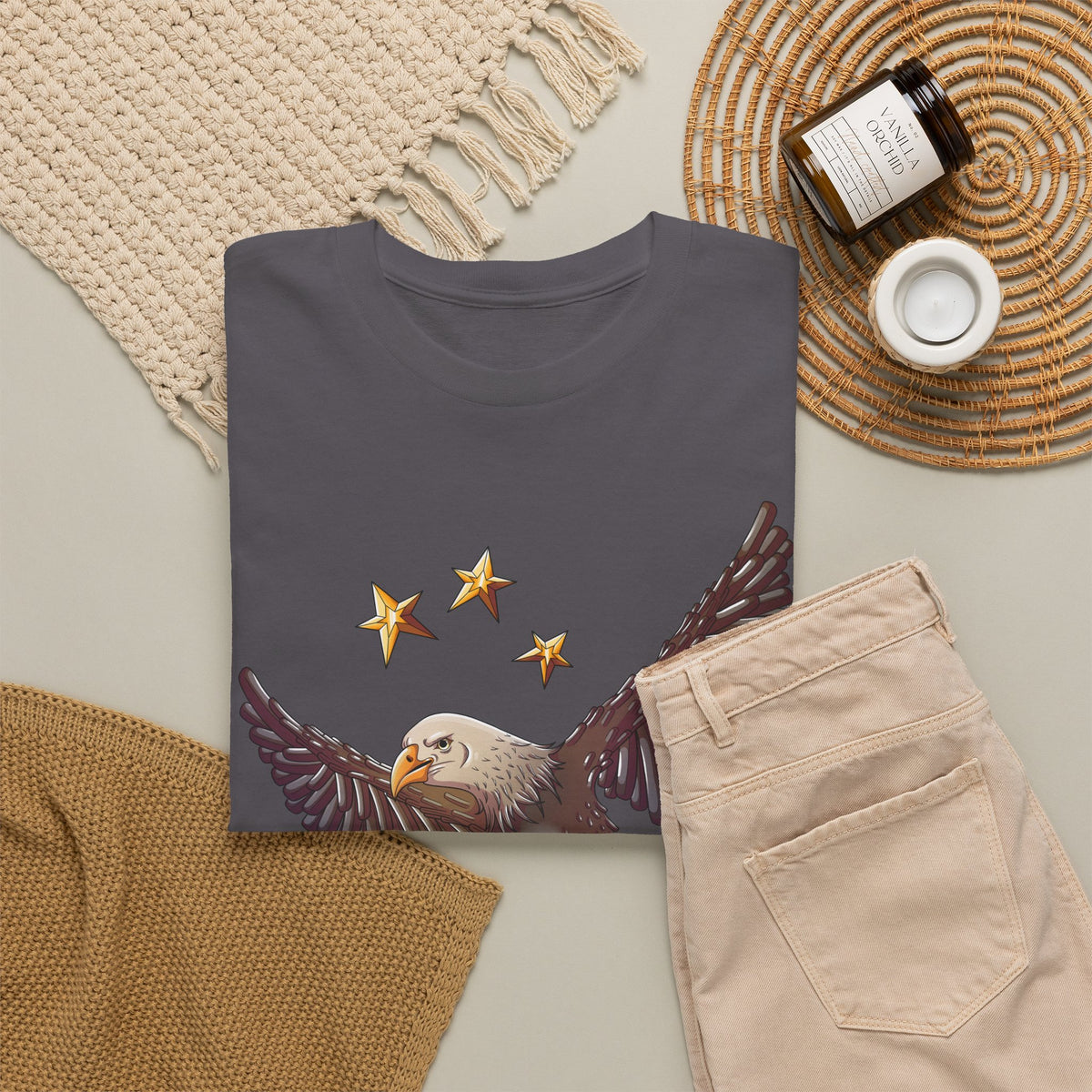 Adult Eagle Unisex Heavy Cotton Tee