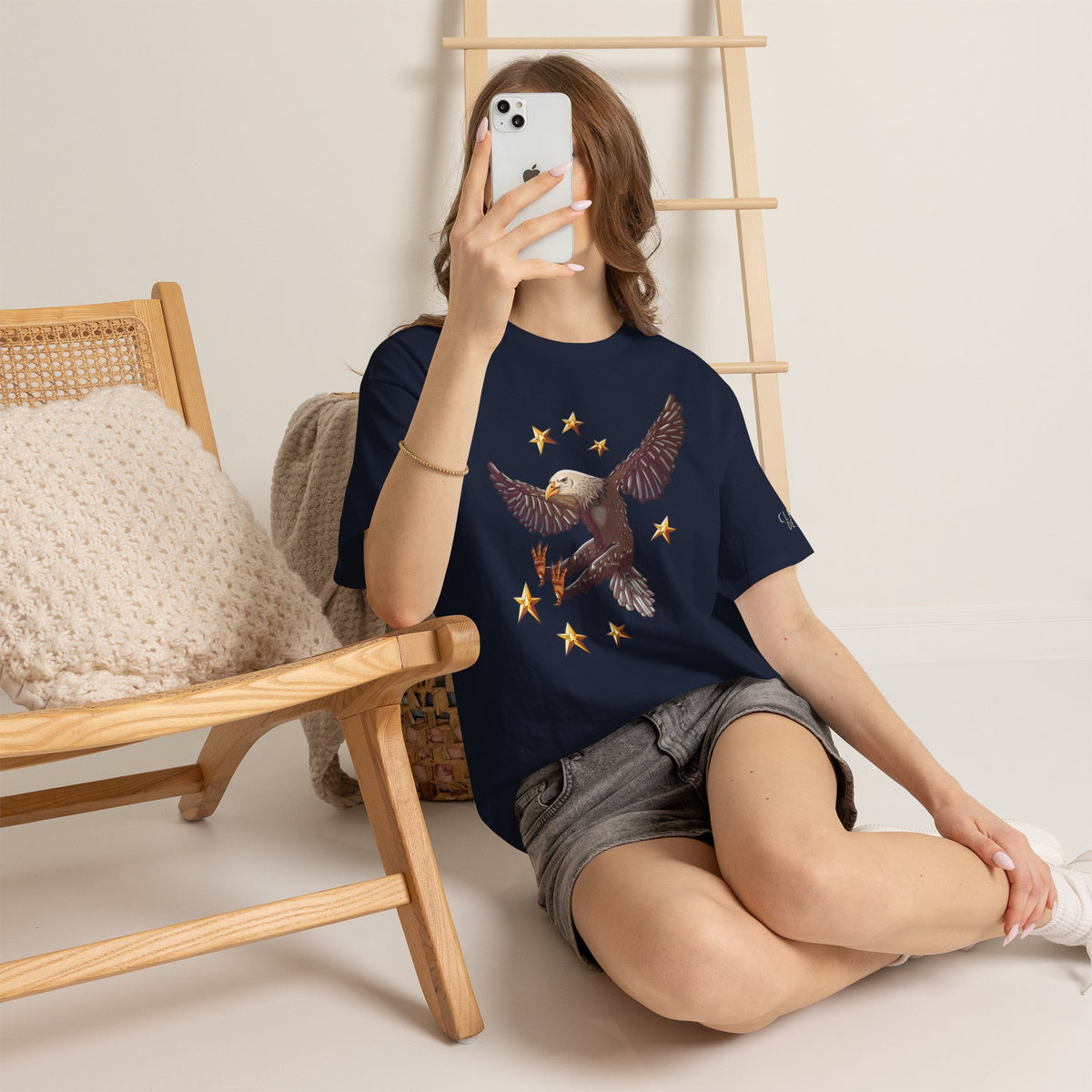 Adult Eagle Unisex Heavy Cotton Tee