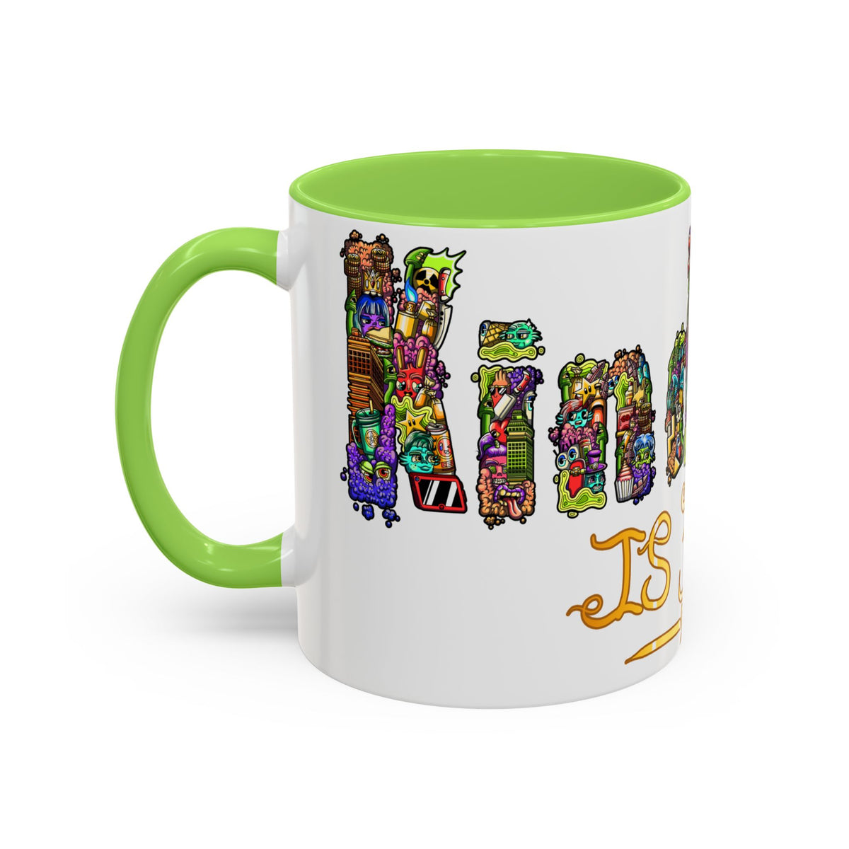 Kindness is Free Colorful Mugs (11oz, 15oz)
