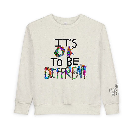 Toddler Sweatshirt-It's OK to be Different