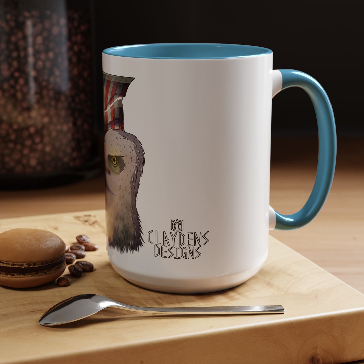Accent Coffee Mug-American Flag