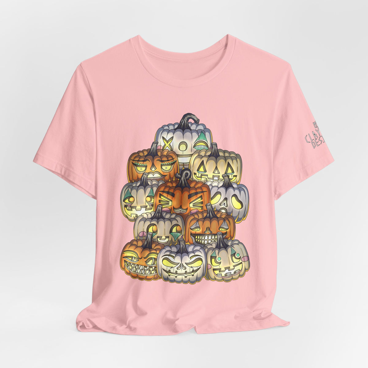 Halloween Pumpkin Unisex Jersey Short Sleeve Tee